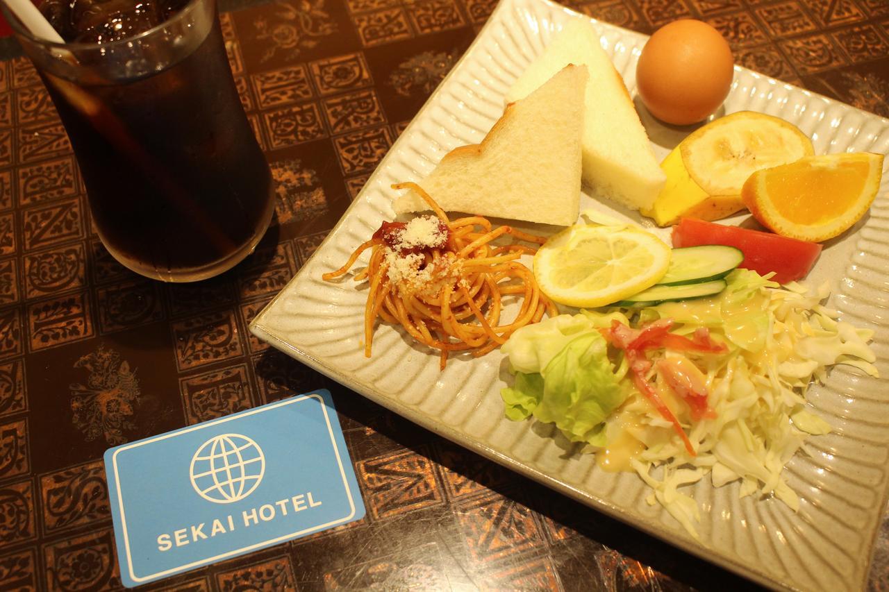 Sekai Hotel Momiji Ōsaka Exterior foto